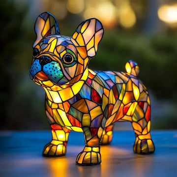 Fun Colorful LED Dog Lamp