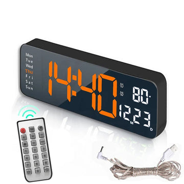 Modern Digital LED Wall Clock