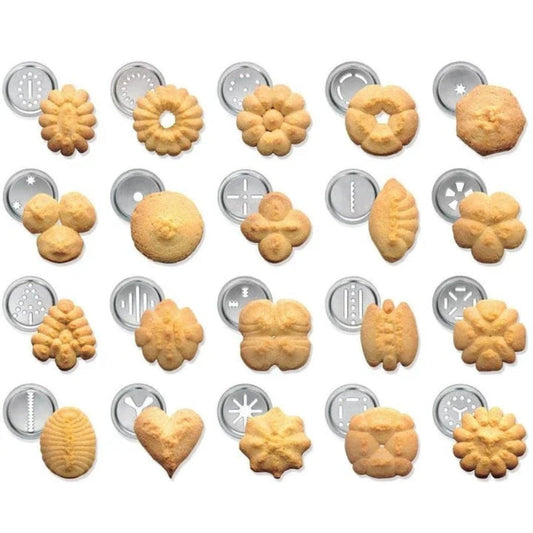 Aluminum Cookie Cutter with 20 Shapes and 4 Tips