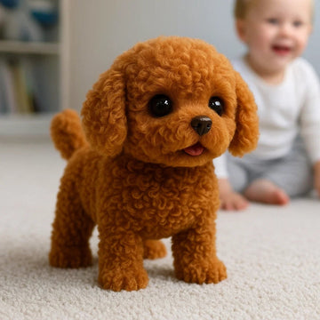 Realistic Electronic Puppy Plush Toy
