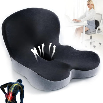Memory Foam Lumbar Support Cushion