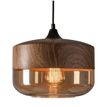 Nordic Design Wooden Ceiling Lamp