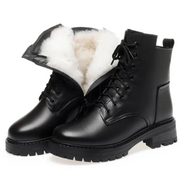 Women's Winter Boots in Warm and Elegant Genuine Leather