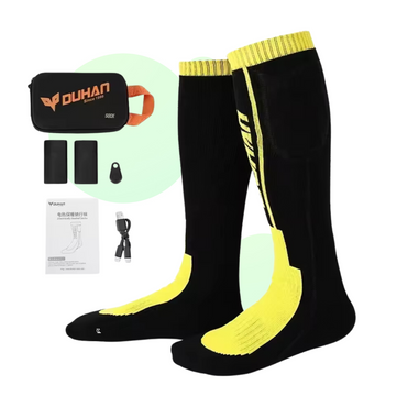 Electric Heated Socks for Motorcycling