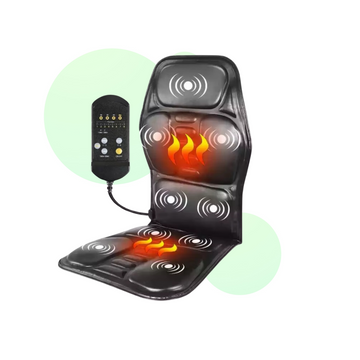 Heated Massage Cushion with Shiatsu Function