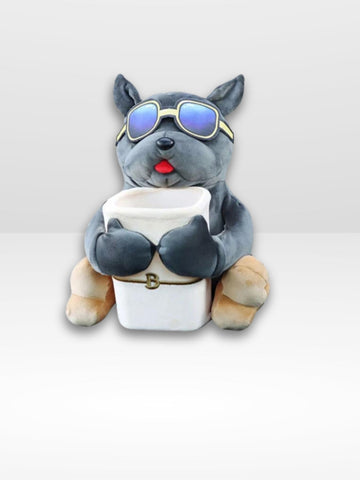 Dog Car Armrest with Trash Bin and Tissue Box