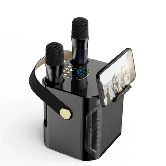 Powerful Portable Bluetooth Speaker with Karaoke Function