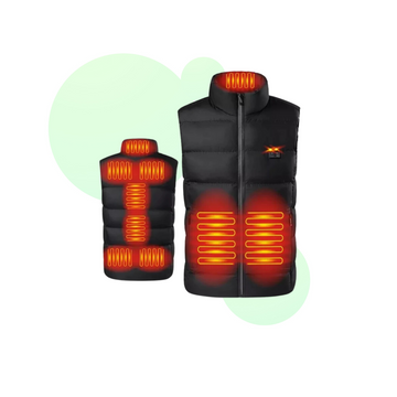Thick and Heated Winter Vest