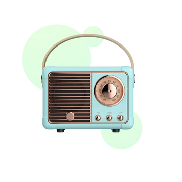 Vintage Portable Bluetooth Speaker