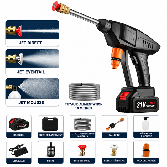 Portable High-Pressure Cleaner 60 Bars