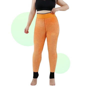 Soft and Warm Plus-Size Leggings for Women