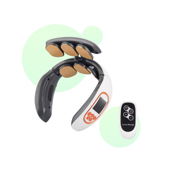 High-End Neck Massager with 6 Adjustable Electrodes