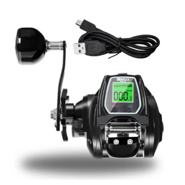 Waterproof Electronic Fishing Reel for Heavy Lures
