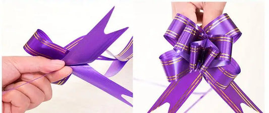 Colorful and Fun Wedding Car Decoration