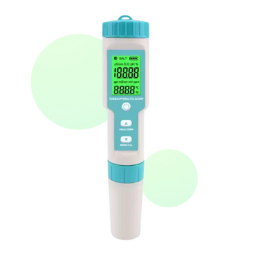 Professional Water Analyzer with 7 Parameters