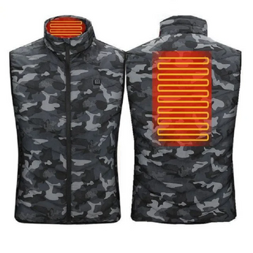 Electric Heated Jacket with 11 Heat Zones