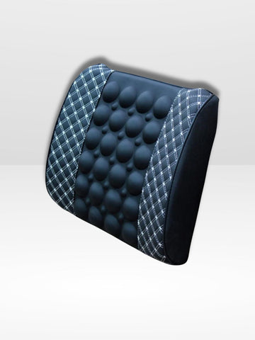 Heated Car Lumbar Support Cushion with Vibration