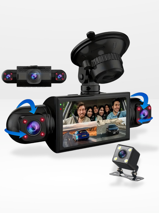 360° Dash Camera for Car with Video Recording