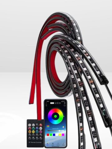 Futuristic Design Under-Car LED Lamp