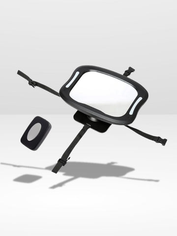 Baby Monitor Mirror for Car with LED