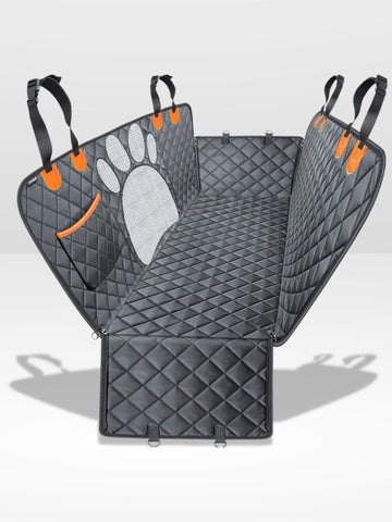 Protective and Waterproof Rear Seat Cover for Dog